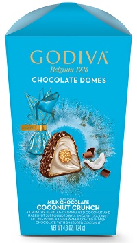 Godiva coconut crunch
